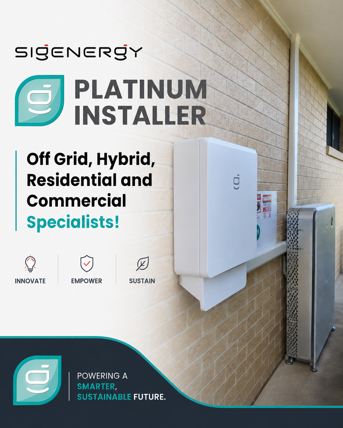 Sigenergy Platinum Installer