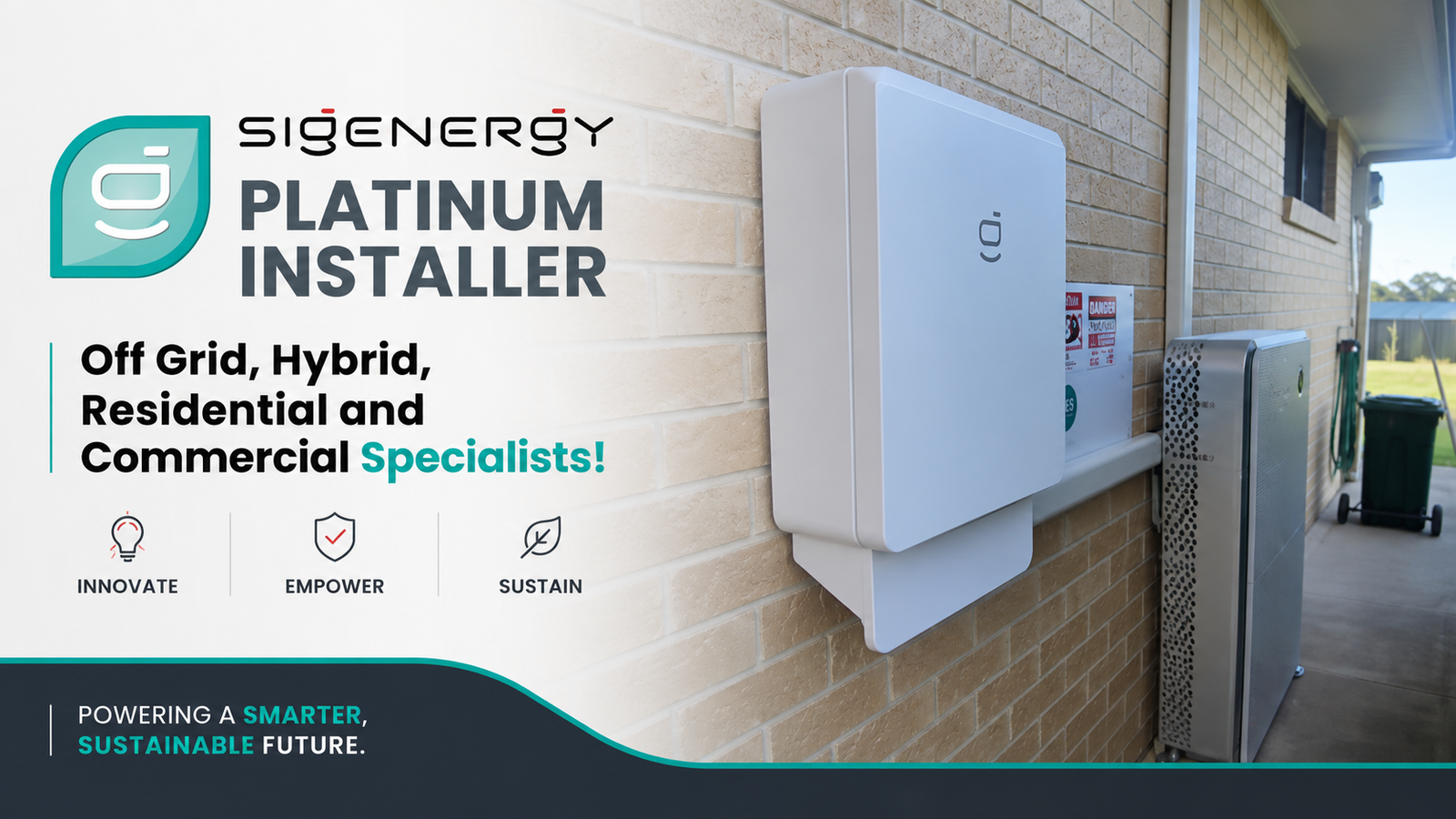 Sigenergy Platinum Installer